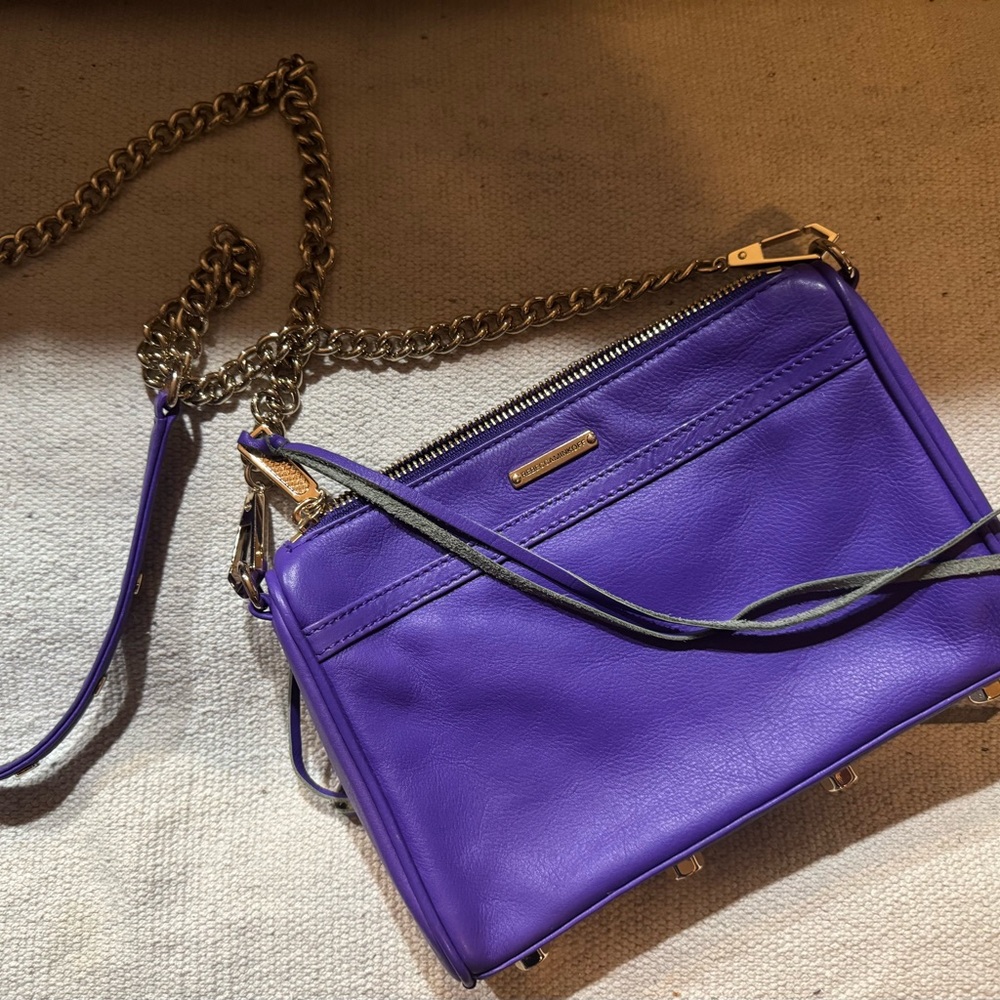 Rebecca Minkoff Vibrant Purple Crossbody Bag